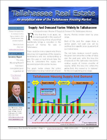 Real Estate Newsletter July 2013
