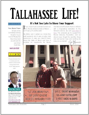 Tallahassee Life! March 2016