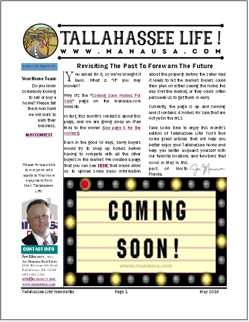 Tallahassee Life! May 2016