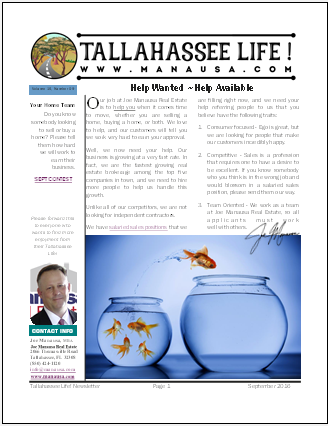 Tallahassee Life! September 2016