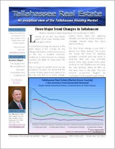 Tallahassee Real Estate Newsletter September 2013