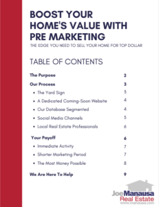 Pre-Marketing Guide For Home Sales